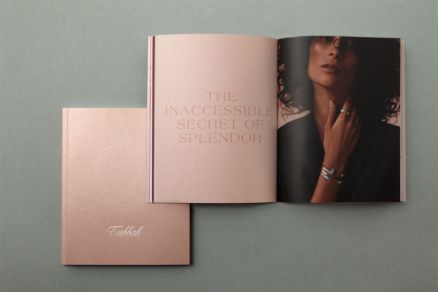 Branding and corporate identity for Tabbah, High Jewellery brand from Lebanon, Sassalina, Ksenia Smirnova, 1503 Design
