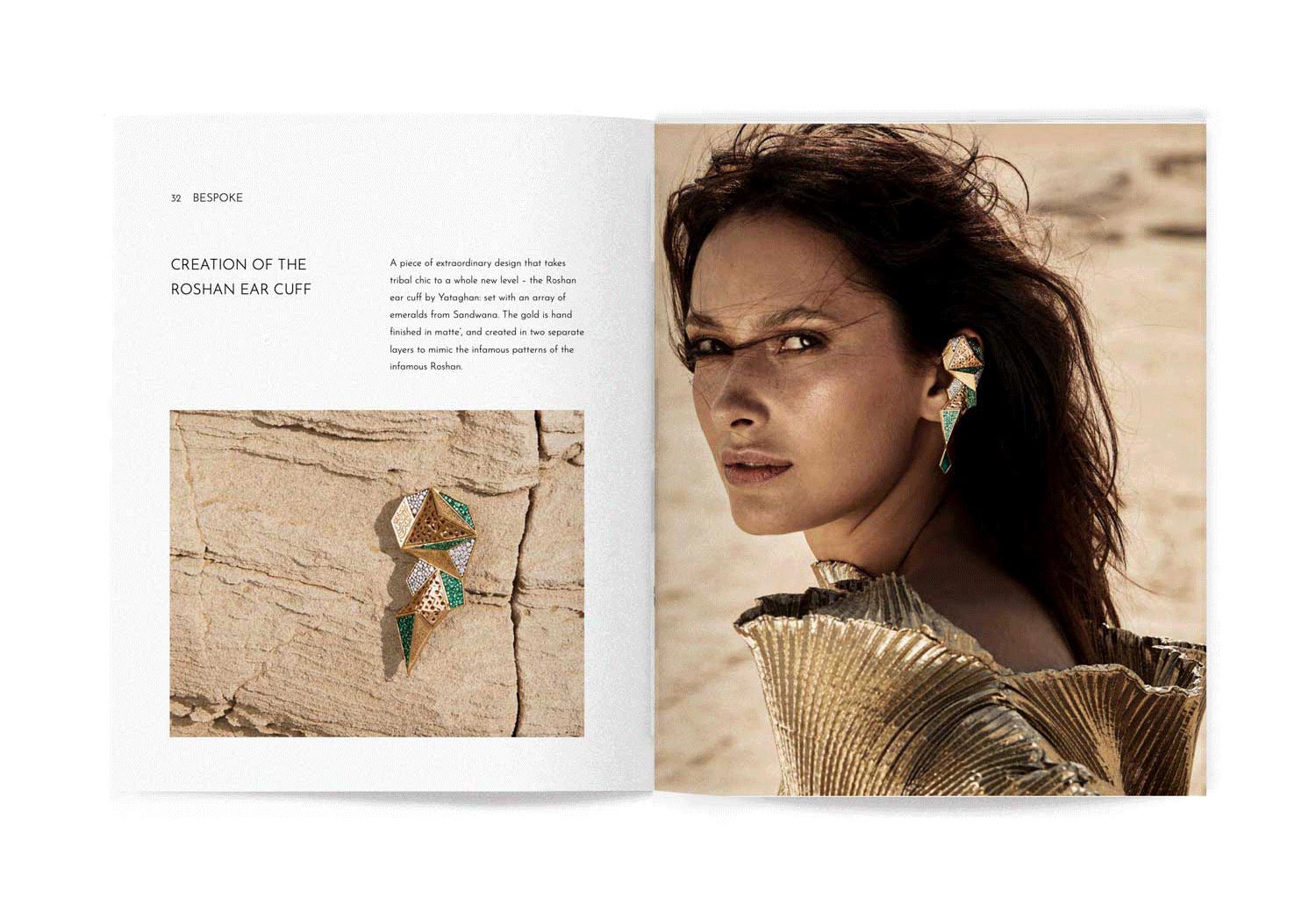 Brand identity for Yataghan Jewellery, photo and videoshoot creative direction, catalogue design, instagram visual identity and monthly planning, website design