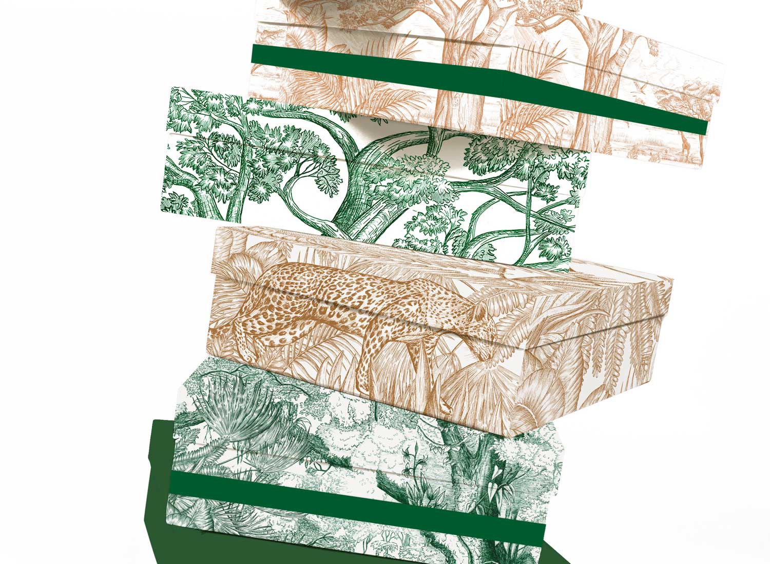 Illustration, africa illustration, jewellery visual identity, packaging