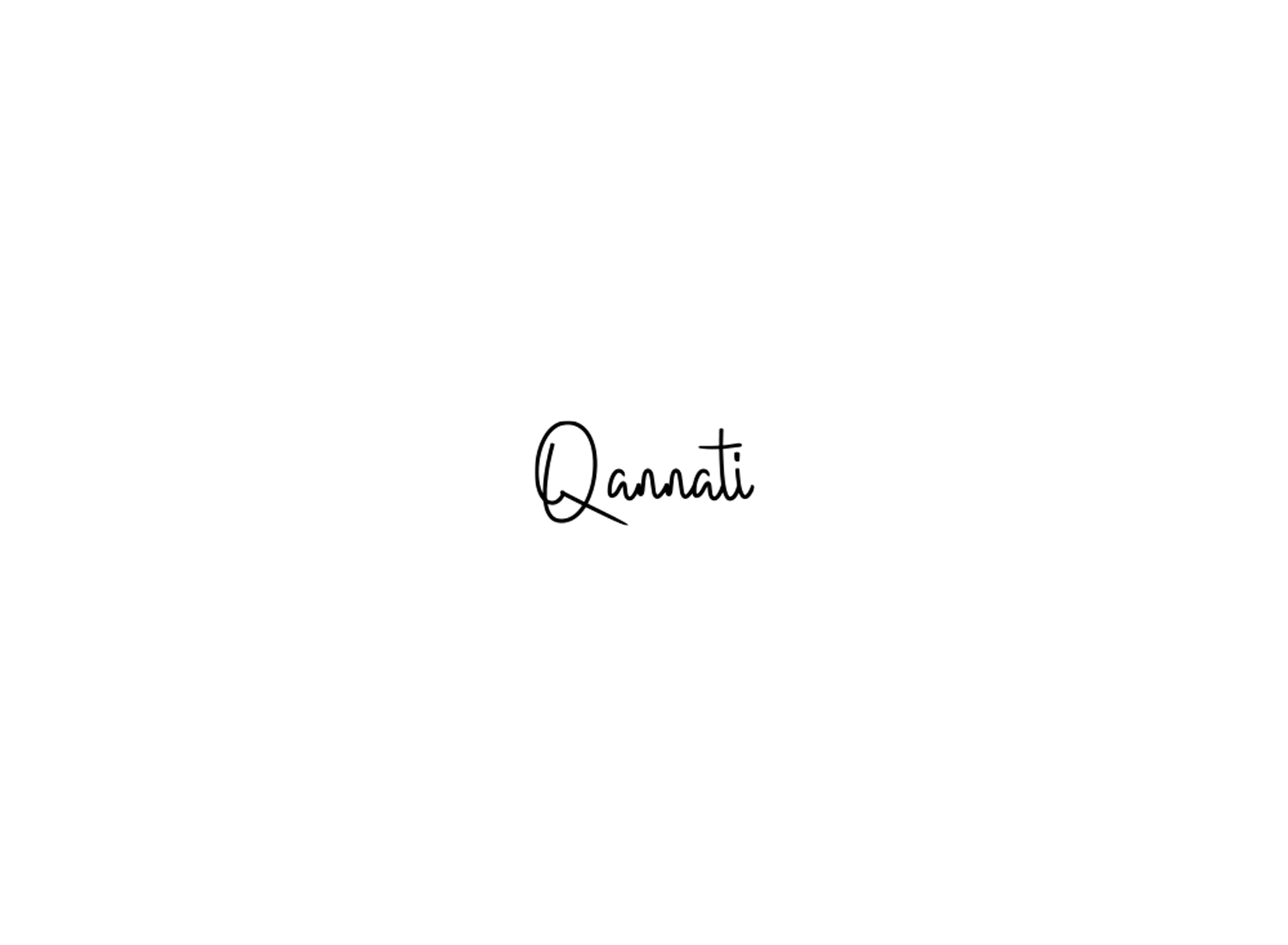 Qannati. 1503 Design studio founded by Ksenia Smirnova