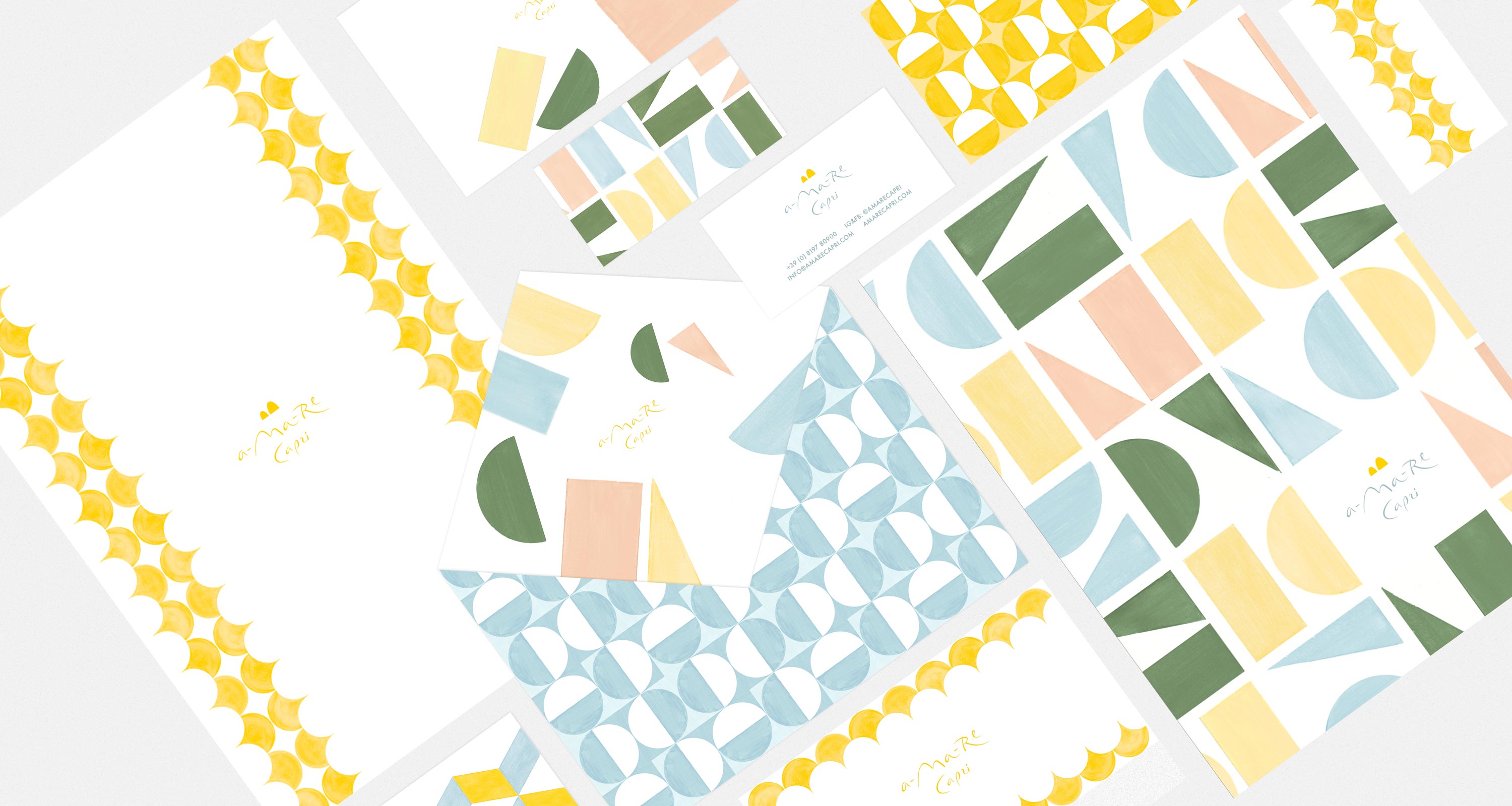 A-Ma-Re Capri. 1503 Design studio founded by Ksenia Smirnova