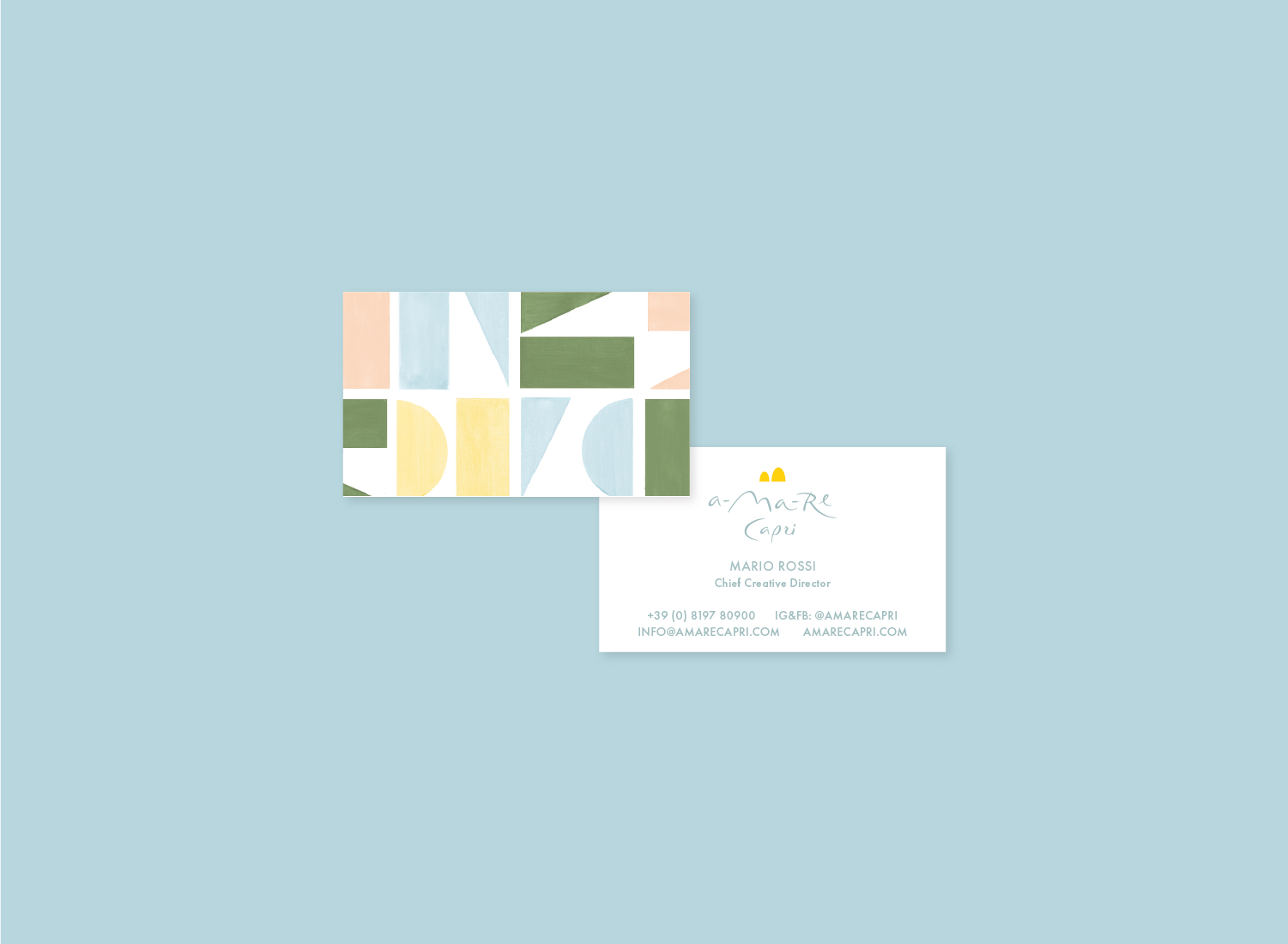 A-Ma-Re Capri. 1503 Design studio founded by Ksenia Smirnova