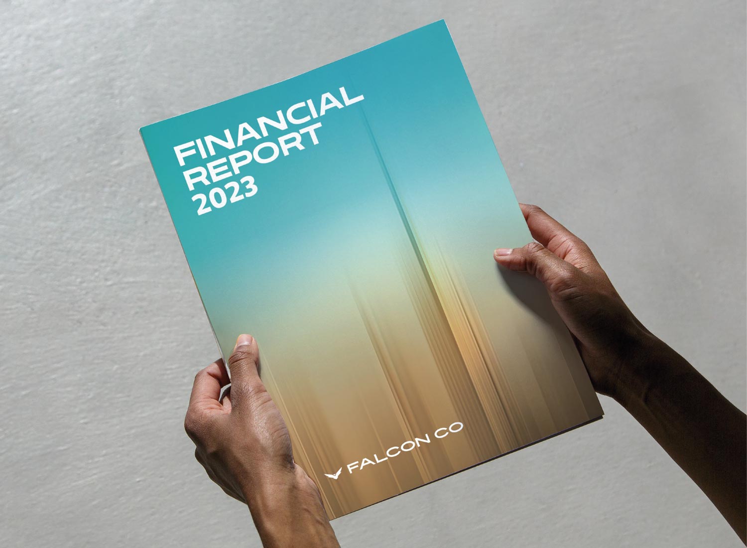 Branding for Falcon, an Investment Company in Dubai