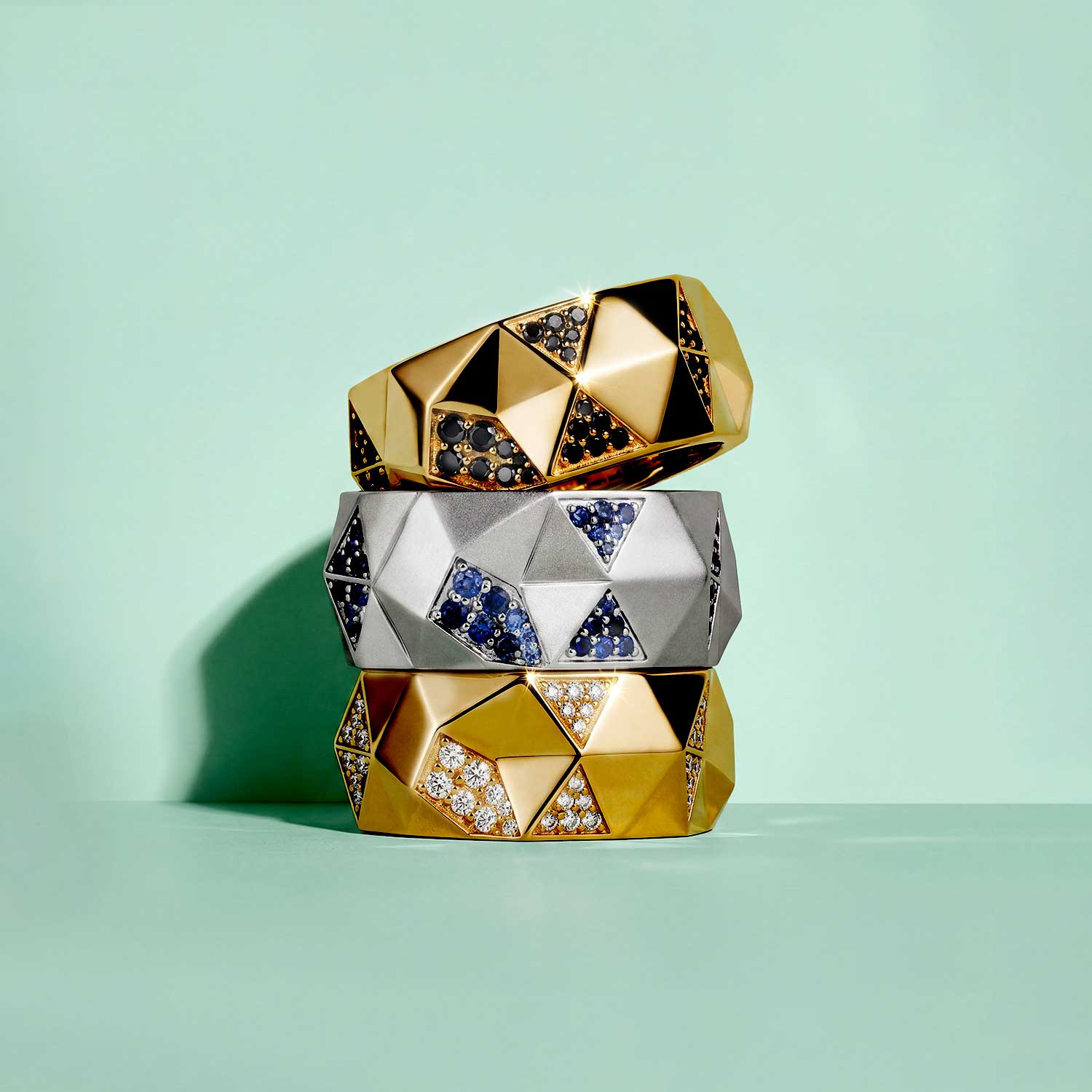 AI luxury jewellery visuals created by 1503 Design for Palm Beach Gems by Nicole, combining advanced AI image generation, creative direction, and high-end brand storytelling